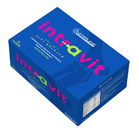 İntraVit Tip II Kollajen  Hyaluronik Asit içerikli Sıvı 30ml 30 Oral Flakon