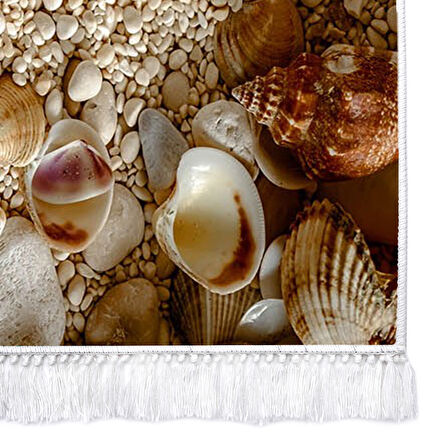 Dekoreko İpek Halı Dijital Saçaklı 1851 Desen 1