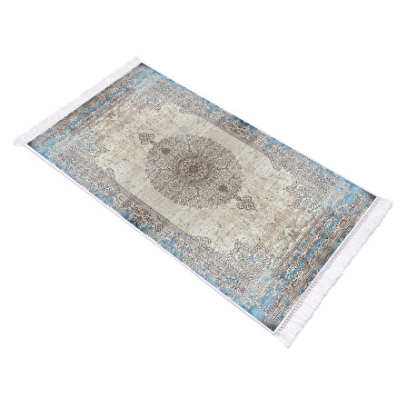 Dekoreko İpek Halı Dijital Saçaklı 1828 Desen 1