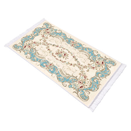 Dekoreko İpek Halı Dijital Saçaklı 1837 Desen 3