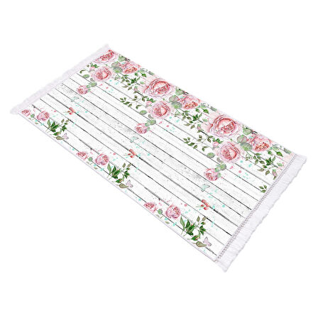 Dekoreko İpek Halı Dijital Saçaklı 1853 Desen 1