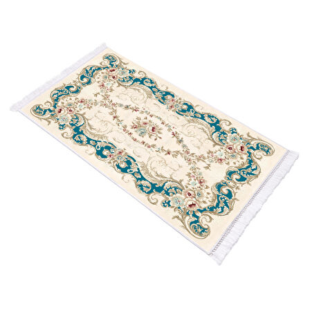 Dekoreko İpek Halı Dijital Saçaklı 1837 Desen 6
