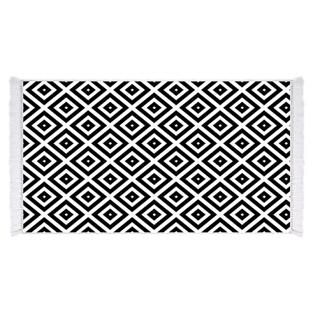 Dekoreko İpek Halı Dijital Saçaklı 1881 Desen 5