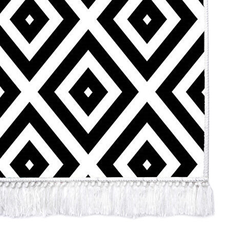 Dekoreko İpek Halı Dijital Saçaklı 1881 Desen 5