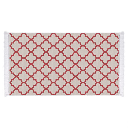 Dekoreko İpek Halı Dijital Saçaklı 1882 Desen 5