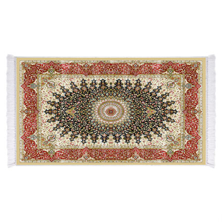 Dekoreko İpek Halı Dijital Saçaklı 1830 Desen 1