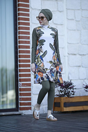 Tasarım Tam Kapalı Tesettür Mayo Remsa Mayo Brezilya | 38