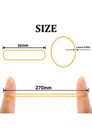 100 Adet 50 Mm Kauçuk Paket Lastiği Ofis Dosya Klasörü Banka Kağıt Paralar Için Esnek Lastikler