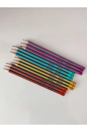 School Okul Kalemi 2b 12 Adet
