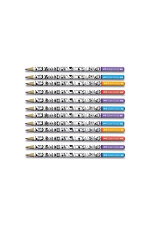 Faber-castell Doodle 2b Yuvarlak Kurşun Kalem 12'li
