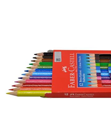 Faber Castell Kuru Kalem Boya Seti 12'li