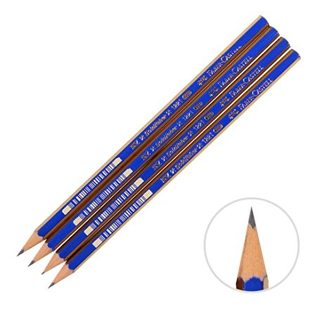 Faber-Castell Goldfaber Dereceli Kalem Çizim Seti 003 Blister (HB-2B-3B-5B) 4 Adet 