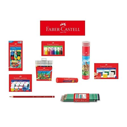 Faber-Castell Öğrenci Boyama  Seti 0001