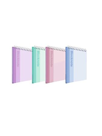 FABER CASTELL BLOKNOT PASTEL RENK DEFTER 80 YAPRAK A5 ÇİZGİSİZ -2'Lİ-