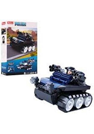 Sluban Lego Polis Paletli Araç Seri 2- 115 Parça