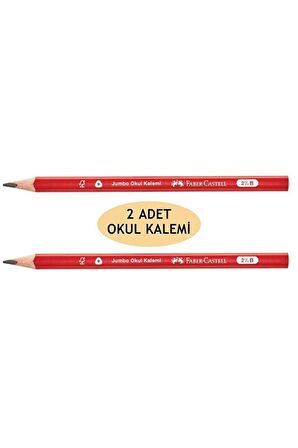 Jumbo Okul Kurşun Kalemi 2.5b - 2 Adet