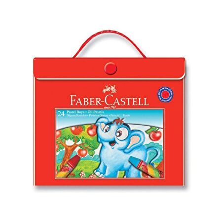 Faber-Castell Karton Çantalı Pastel Boya 24'lü 5282000002