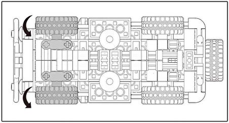 Sluban Model Bricks Off Road Sarı