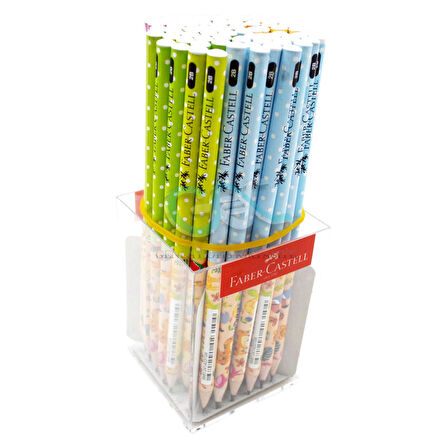 Faber-Castell Sevimli Dostlar 2B Yuvarlak Kurşun Kalem 72 Adet 16880