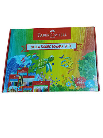 Faber Okula Dönüş Boyama Seti 2024-2025 Sezon