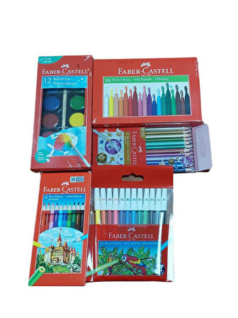 Faber Okula Dönüş Boyama Seti 2024-2025 Sezon