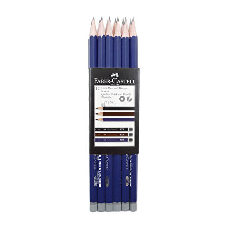 Faber-Castell Dark Mercanlı HB Kurşun Kalem 144 Adet