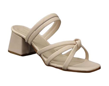 Mehmet Mete 124 Topuklu Fashion Kadın Terlik