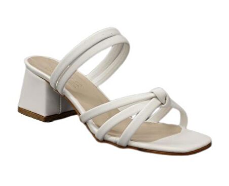 Mehmet Mete 124 Topuklu Fashion Kadın Terlik