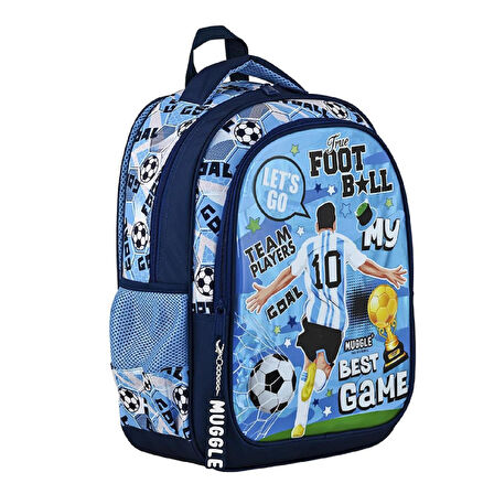 Muggle 2 Bölmeli Best Game Okul Sırt Çantası MU-9112