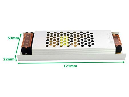 WellPower 12Volt 12.5Amper Adaptör Ultra Slim Led Trafosu