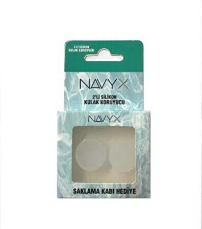 Navyx İpli Silikon Kulak Koruyucu 2'li