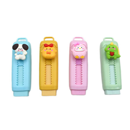 Mikro Dino Friends Sürgülü Silgi (ER-4535) 1 Adet