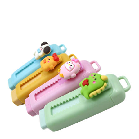 Mikro Dino Friends Sürgülü Silgi (ER-4535) 1 Adet