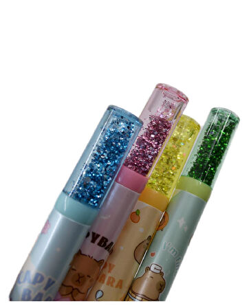 Mikro Capybara High Sürgülü Silgi Simli (ER-4578) 1 Adet