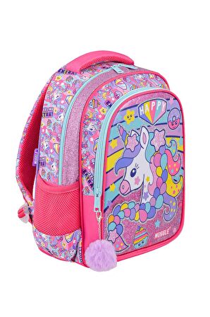 Kız Çocuk Muggle Happy Unicorn Okul Çantası MU6443