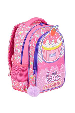Kız Çocuk Muggle Cup Cake Kız Çocuk İlkokul Çantası MU7051