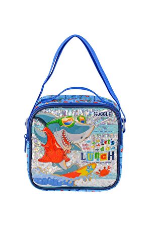 Erkek Çocuk Muggle Cute Shark Çocuk Beslenme Çantası MU0068