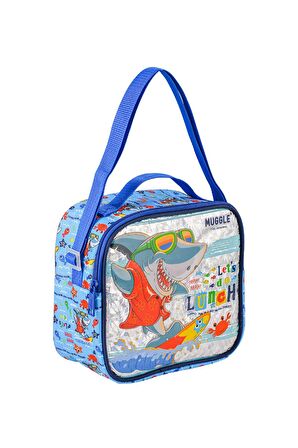 Erkek Çocuk Muggle Cute Shark Çocuk Beslenme Çantası MU0068