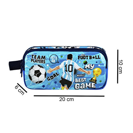 Muggle Best Game Koleksiyonu Kalemlik Mavi (MU-9114)