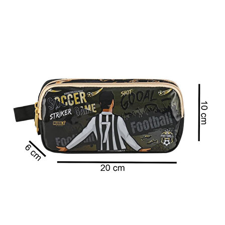 Muggle Soccer Game Koleksiyonu Kalemlik Siyah (MU-9142)