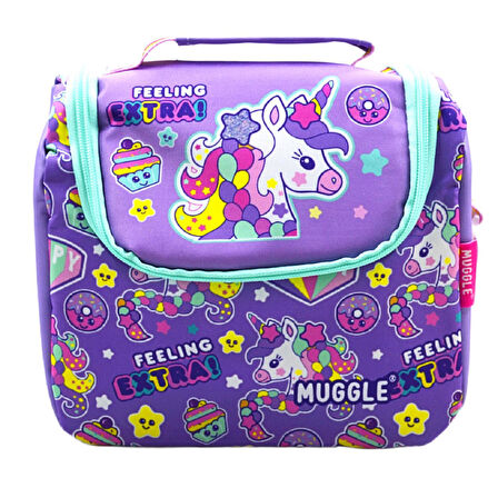 Muggle Always Happy Tek Bölmeli Beslenme Çantası (MU-5813)