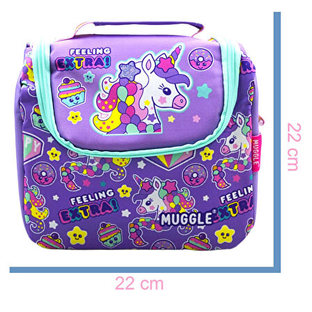 Muggle Always Happy Tek Bölmeli Beslenme Çantası (MU-5813)