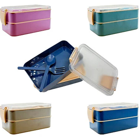 MK-6100 ÇİFT BÖLMELİ BESLENME KABI