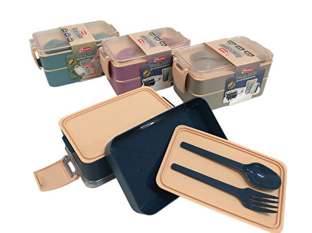 MK-6100 ÇİFT BÖLMELİ BESLENME KABI