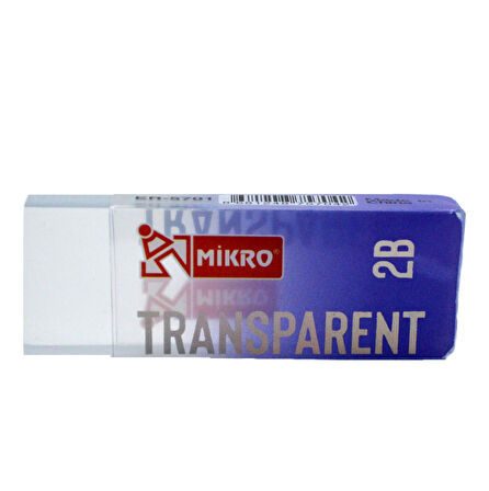 Mikro Büyük Boy Transparent Şeffaf Silgi 1 Adet Er-5701