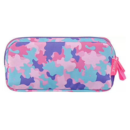 Muggle 2 Bölmeli Girl Power Kalemlik Pembe (MU-9016)