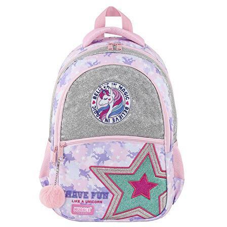 Muggle İlkokul Çantası Stars Koleksiyonu Mu-9029