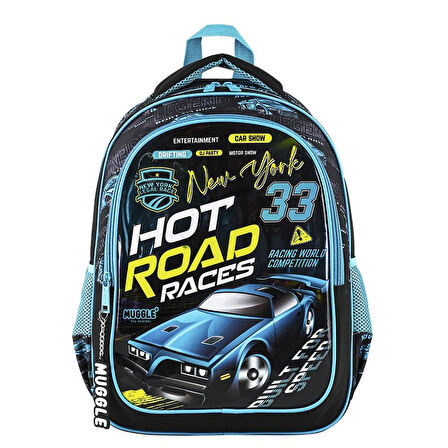 Muggle İlkokul Çantası Hot Road Koleksiyonu Mu-9144