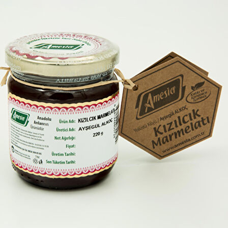 KIZILCIK MARMELATI 220 G.