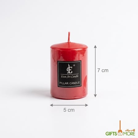 MUM TAKOZ 6*8 CM TEKLİ KIRMIZI